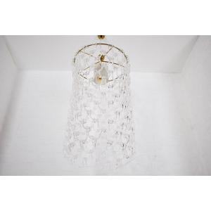 Angelo Mangiarotti Style Murano Chandelier.