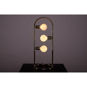 Gaetano Sciolari Style Brass Table Lamp.
