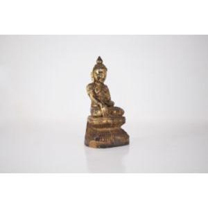 Golden Wooden Buddha, Burma, Shan State