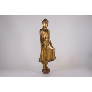 Large Burmese Buddha (187cm)