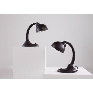 Pair Of Art Deco Bakelite Lamps.