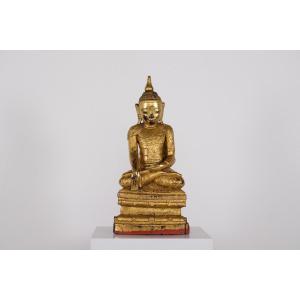 Burmese Buddha Maravijaya Shan