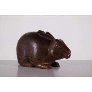 Okimono Of A Rabbit, Japan