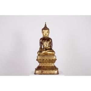Buddha Maravijaya Burmese Konbaung