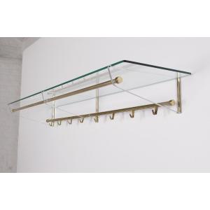 Large Modernist Minimalist Wall Coat Rack