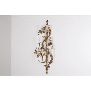 Large Italian Plant Wall Light