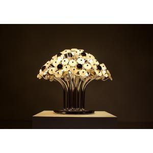 Millefiori Brass Lamp