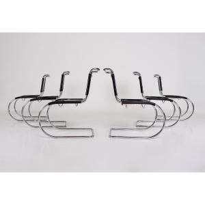 6 Mr 10 Chairs By Mies Van Der Rohe For Thonet