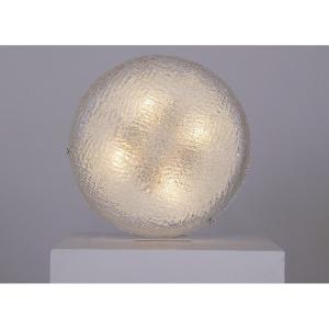 Round Frosted Glass Ceiling Light