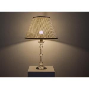 "tiffany" Crystal Lamp, Ingo Maurer, Design M / Val Saint Lambert