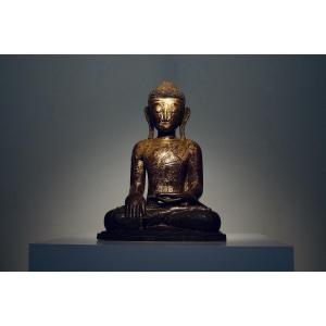 Burmese Wooden Buddha, Ava