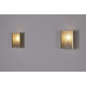 Pair Of Small Italian Murano Wall Sconces