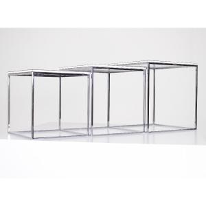 Three Minimalist Nesting Tables