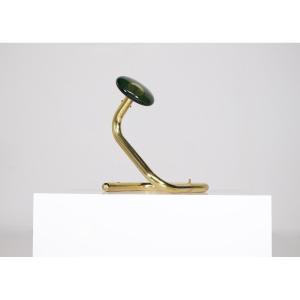 Sommerso Mobile Lamp In Brass – Murano
