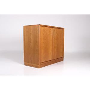 Scandinavian Two-door Teak Sideboard - 1970s