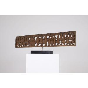 Openwork Carved Wood Panel - South India