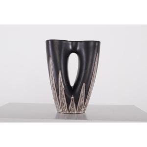 Burgundia Vase - Svend Aage Jensen For Søholm - Denmark, 1950s