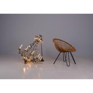 Beveled Crystal Drop Cage Chandelier