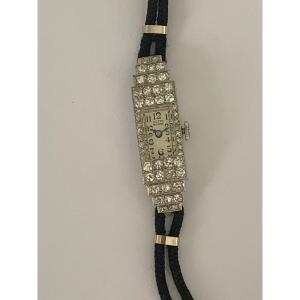 3448 – Platinum Diamond Watch 1930s