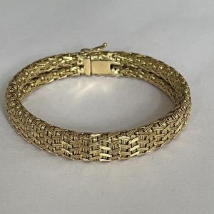 5734- Gay Brothers Yellow Gold Bracelet