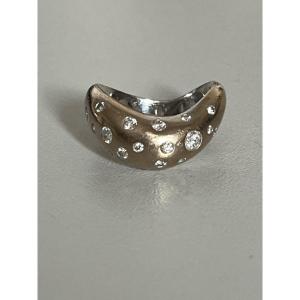 6277- Fred Ring, Movement, White Gold, Diamonds