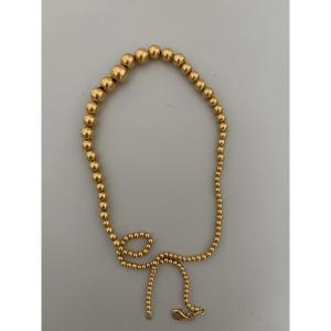 7421 - Necklace Marseillais 18ct Yellow Gold