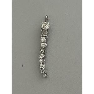 7202a- White Gold Pendant Diamonds 0.70 Ct