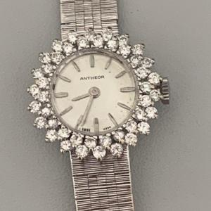 3100 – White Gold Diamond Watch