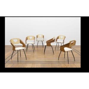 Carlo Ratti Dining Room Chairs For Legni Curvati