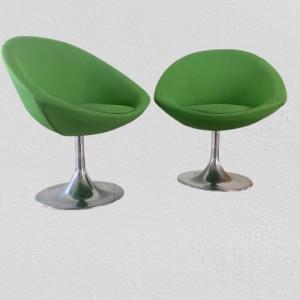 Mid-century Modern Swivel Chairs 