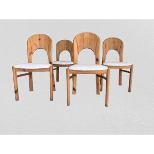 Set Of 4 Koefoed Style Dining Chairs