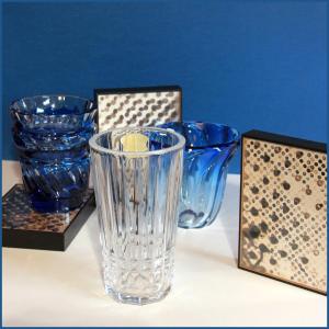 Val Saint Lambert Crystal Vases