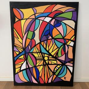 Abstract Composition By Anne Philippe 