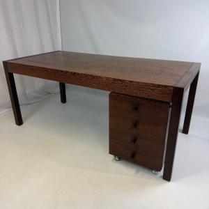 Modernist Desk With Matching Chest Of Drawers By Vandenberghe-pauvers