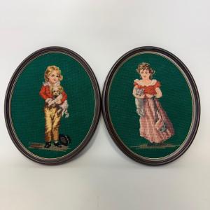 Victorian-style Hand-embroidered 