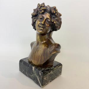 Bust Of Flora By Jef Lambeaux