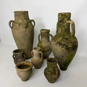 Collection Of Terracotta Amphorae 