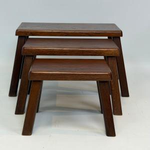 Mimiset: Brutalist Nesting Tables