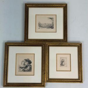 Engravings By Rembrandt Van Rijn