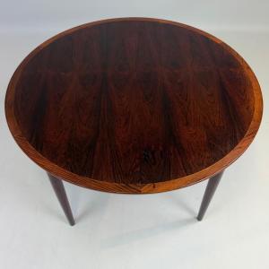 Round Coffee Table In Rio Rosewood