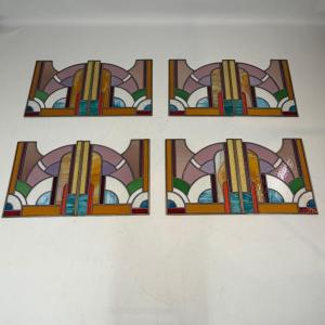Art Deco Stained Glass