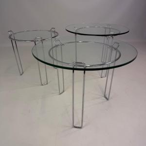 Saporiti Mid-century Modern Side Tables