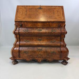 Dutch Bombe Secretaire In Louis XV Style