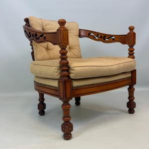 Galley Armchair By Giorgetti