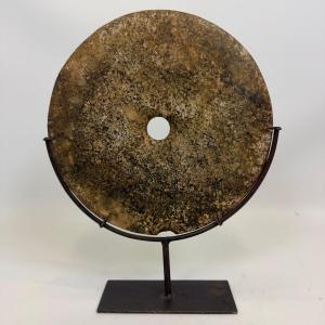 Archaic Chinese Jade "bi" Disc