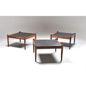 Set Of Three Coffee Tables By Kaï Kristiansen
