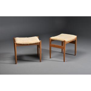 Pair Of Danish Foot Stools