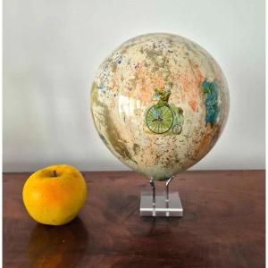 Blown Glass Wig Holder Ball