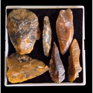 Prehistoric Stone Tools – Knapped Flint From Gard