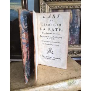 The Art Of Making The Spleen Laugh - 1756 Original Clandestine Edition 